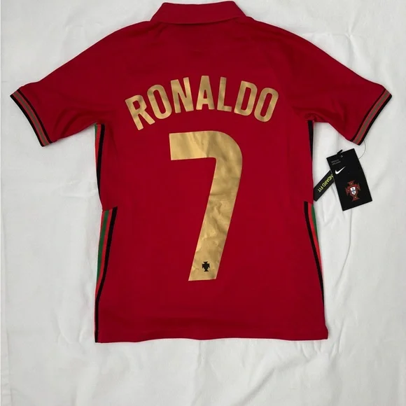 Nike Kids Ronaldo Portugal Soccer Jersey - Main Image